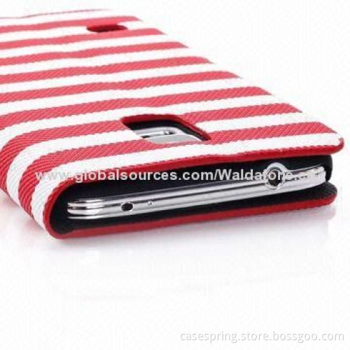 Fashion Leather Case for Samsung Galaxy S5 with Card Slot